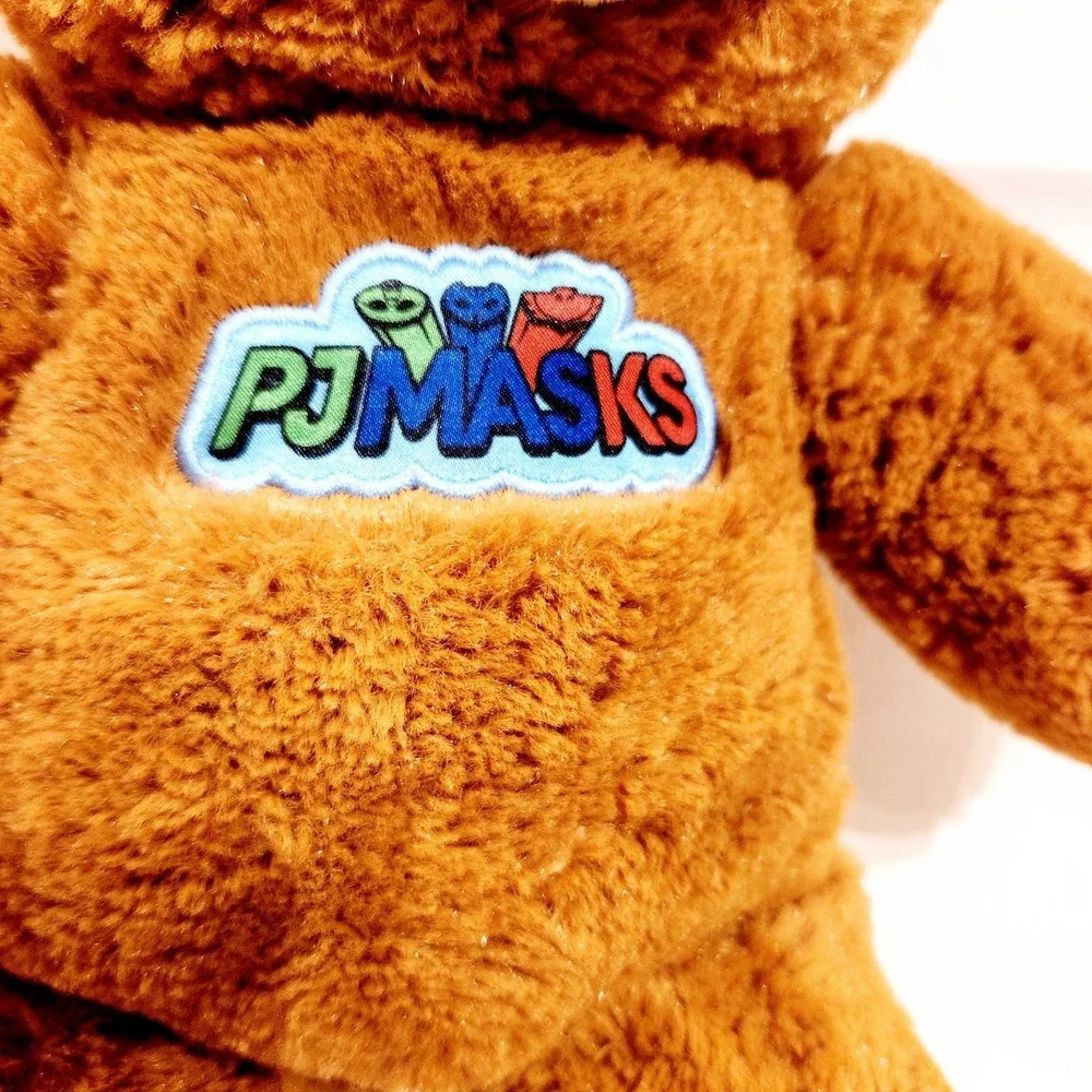Build A Bear PJ Masks 16in Brown Teddy Bear 2021 BABW Plush Sound Not Working